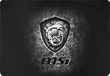 MSI AGILITY GD20 - Gaming Mauspad, Gaming Oberfläche mit Seidentextur, weiche Kanten, rutschfeste Unterlage - 320 x 220 x 5 mm
