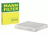 MANN-FILTER CUK 2442 Innenraumfilter/Kabinenluftfilter - Pollenfilter mit Aktivkohle - für Pkw + Transporter