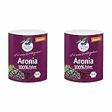 Aronia ORIGINAL 100% Bio Aronia Pulver Demeter 100 g | Aus Trester von Schale, Kernen und Fruchtfleisch der Beere | Vegan, ohne Konservierungsstoffe, ohne Zuckerzusatz (lt. Gesetz) (Packung mit 2)