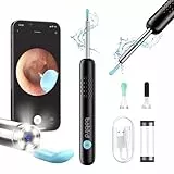 BebirdPro Ohrenschmalz Entferner Otoskop R1, 1080P HD Ohrenreiniger mit Kamera, Otoskop mit Licht, Weitwinkel Otoskop IP67 Wasserdicht Ohrreiniger für Erwachsene,Kinder,iOS,Android