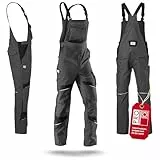 KÜBLER Workwear ACTIVIQ Latzhose | Arbeitslatzhose Herren | Latzhose Herren Arbeitshose | Arbeitskleidung Herren | Arbeitslatzhosen Männer | Arbeitskleidung für Handwerk & Industrie | PSA2 | OEKO-TEX