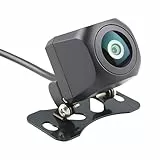 AHD 1080P Auto Rückfahrkamera 170° Weitwinkel, IP68 wasserdichte Rückfahrkamera mit Nachtsicht, Universal Reversing Camera für PKW SUV LKW Wohnmobil Pickup, NTSC PAL Cinch Anschluss