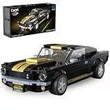 JAMARA 402883 CADA Shelby GT 350 H 1:24 Bricks - Spielzeug Modellauto, Sportrennwagen für Kinder ab 8 Jahre, Geschenkidee Jungen und Mädchen, Detailgetreues Design, Bedruckte Bauteile