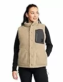 RevolutionRace Rollick Reversible Vest für Damen, 2-in-1-Wendeweste für den täglichen Gebrauch und alle Outdoor-Aktivitäten, Lark, S