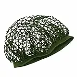 Helmüberzug - Tarnnetz, Filmrequisiten-Helm, Modell M1 M35 M88 | dehnbares Netzgewebe, authentischer Look für Cosplay-Events und Film- oder Fotografie-Produktion