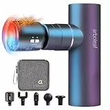 arboleaf Massagepistole mit Wärmefunktion, mini Massage Gun Wärme und Kälte, leichte Muskelpistole 3200 U/min Muscle Gun für Muskelentspannung stark Akku USB-C