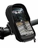 BAONUOR Handyhalterung Fahrrad Wasserdicht Lenkertasche Handyhalter Motorrad 360°Drehbarem Fahrradhalterung für 4.7-7 Zoll Smartphone Fahrradlenker Tasche