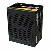 ENERMAX Revolution D.F. 12 ATX3.1 PCI-e 5.1 Ultrakompakt 850W Netzteil 80Plus Gold (Vollmodular, 50% Semi-Fanless, 12V-2x6); ETV850G, schwarz