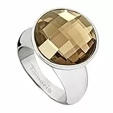 Tamaris Damen-Ring Jane Edelstahl Glas braun Gr. 54 (17.2) - A03510073