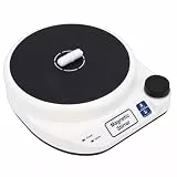 ZAICOLER Magnetrührer, 5 W, 3 L, ABS-PC-Legierungskonstruktion, 0–2000 U/min, Knopfgeschwindigkeitsregelung, Automatischer Rührer mit Lichtern, Rührstab und Adapter (EU-Stecker 100-240V)