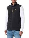 Fjällräven Herren Övik Lite Fleece Weste, Black, XXL