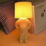 Umikk Kreative Lampe A Little Shy Man, Lustige LED Tischleuchte, Schüchterner Mann-Lampe, Kreative Tischlampe Mit Schirm, Romantische LED Nachttischlampe Schlafzimmerlampe