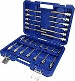 KS TOOLS 1/2' Bit-Stecknuss-Satz, 26-tlg, Vielzahn-Profil, XZN