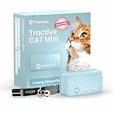 Tractive CAT Mini GPS Tracker für Katzen | Marktführer | Live-Ortung | Positionsverlauf | Gesundheitswarnungen | Aktivitätstracking | Halsband inkludiert | Abo Erforderlich (Mint)
