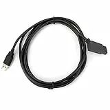 USB-KABEL PVC-Programmierkabel Downloadkabel Kupferleitung mit 45 Grad gebogener Abschlusskarte und Aufnahmestecker für LOGO Serie USB-Kabel