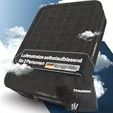 Heimfleiss® Luftmatratze 2 Personen | Premium Luftbett selbstaufblasend 150x200 cm | Schnell Aufblasbare Matratze ideal nutzbar als Gästebett & Reisebett | Selbstaufblasbare Camping Air Mattress