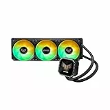 ASUS TUF Gaming LC III 360 ARGB All-in-One-Flüssig-CPU Wasserkühlung (Drei vorinstallierte Lüfter, 2,8 IPS-LCD für GIF-Dateien und MP4