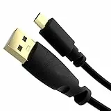 KabelDirekt – Micro USB Kabel – 1m (USB 2.0, Ladekabel, Datenkabel, schwarz) – TOP Series
