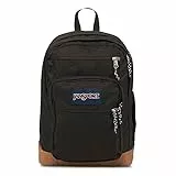 JanSport Unisex Backpacks, Schwarz und silberfarben