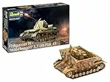 Revell 03363 Flakpanzer IV Möbelwagen, 3,7 cm, Flak 43, Maßstab 1:72, ungebaut/unlackiert, Plastikmodellbausatz