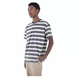 Hurley Herren Organic Flash Tee Unterhemd, Indigoblau (Mood Indigo), S