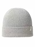 JACK & JONES Herren Jacbrink Ln Beanie M TZE, Light Grey Melange/, Einheitsgröße EU