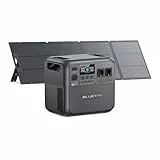 BLUETTI Elite 200 V2 Solar Generator (2025 Neu) mit 200W Solarpanel, 2073,6Wh Tragbare Powerstation mit 2 2600W AC Ausgängen, 17 Jahre Lebensdauer LiFePO4 Notstrom für Camping, Off-grid, Stromausfall