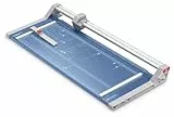 Dahle 554 Papierschneider (bis DIN A2, 20 Blatt Schneidleistung, 2 mm Schnitthöhe) blau