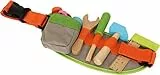 small foot 4745 Verstellbarer Werkzeug-Gürtel inkl. buntem Spielwerkzeug und -zubehör aus Holz, ab 3 Jahren