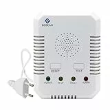 2 in 1 Gasleckmelder, Kohlenmonoxid Melder und Erdgasdetektor, CO Melder & Erdgas Methan-Propan-Butan-Brenngas-Alarm für Küche, Tankstelle, Garage,Wohnmobil