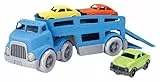 Green Toys 8601237, Auto-Transporter mit 3 Autos, nachhaltiges Spielfahrzeug für Kinder ab 3 Jahren