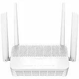 Cudy WR3000S AX3000 Dual Band WiFi 6 Mesh Router, 5 Gigabit Ethernet RJ45 Ports, 4 Antennen, MU-MIMO, OpenVPN, Wireguard, Zerotier, Ipsec VPN, Cloud APP