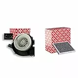 febi bilstein 27306 Gebläsemotor, 1 Stück & 19592 Aktivkohlefilter/Innenraumfilter, 1 Stück