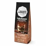Bialetti Universal Kaffee gemahlen 250 g – Aromatisierte Mischung Tiramisu, geeignet für Moka, French Press und Espressomaschinen