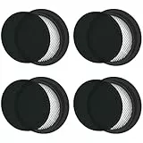 Slirceods Staubsaugerfilter, kompatibel mit SMOTURE VAC01/VAC02/VC70 schnurlosen Staubsaugern & ozeeco EC01 Staubsaugerfilter, 4 Stück