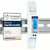 Wechselstromzähler [SDM120] digitaler 1 Phasen Stromzähler für Hutschiene (1TE) mit LCD und S0 für bis zu 45A direkter Messung bei 230V (SDM120DB - MID2023)