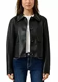 QS Jacke in Lederoptik