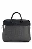 BOSS Herren Ray MN Aktentasche mit Monogramm-Print Schwarz001 Stck