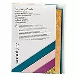 Cricut Joy Cutaway -Karten | Corsage | 10,8 cm x 14 cm (4,25 'x 5,5') | 8-Pack | Zur Verwendung mit Cricut Freude