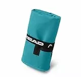 HEAD Active - Strandtuch Mikrofaser 180x90 Handtuch Set mit Gummizug, Duschtuch Flauschiges Leichtes, Schnell Trocknendes Fitness Handtuch Saunatuch Saugfähiges Badetuch Platzsparende Reisehandtücher