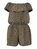 Name It Mädchen Nkfvinaya Ss Playsuit Fffff Noos, Black, 146