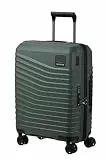 Samsonite Intuo - Spinner S, Erweiterbarer Handgepäck, 55 cm, 39/45 L, Grün (Olive Green)