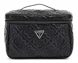 GUESS Kosmetiktasche Adelasia Toiletry Train Case Black schwarz