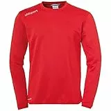 uhlsport Herren Essential Training Sweatshirt, rot/Weiß, 5XL