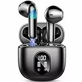 Bluetooth Kopfhörer, Kopfhörer Kabellos Bluetooth 5.4 In Ear kopfhörer bluetooth mit 4 Mic, 50H Kabellose Kopfhörer ENC Noise Cancelling, Tiefer Bass Earbuds IP7 Wasserdicht Ohrhörer, LED-Anzeige