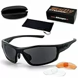 HELLY - No.1 Bikereyes® | Bikerbrille, Motorrad-Sonnenbrille | beschlagfrei, winddicht | HLT® Sicherheitsglas für verzerrungsfreies & präzises Sehen | TOP Tragegefühl, Nasenpads verstellbar | 597-a