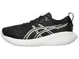ASICS Men's Gel-Cumulus 27 Running Shoes, Black/Concrete, 10.5 Wide