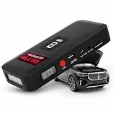 AEG Jumpstarter JS15, Auto Starthilfe, Powerbank für kabelloses Laden, mit integrierter LED-Lampe, mit Li-Ion-Akku, 400A/1500A, schwarz