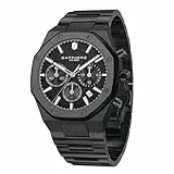 SAPPHERO Herren Uhren Luxus 50M Wasserdicht Armbanduhr für Männer Geschäftlich Datum Sport Zeit Mode Stahlband Uhr Geschenk für Männer