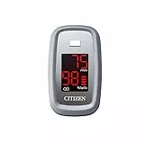 Citizen Pulsoximeter von Citizen Healthcare Systems – Großes, leicht lesbares Display, Fingerclip, Pulsfrequenz- und Blutsauerstoffsättigungsanzeige – Batteriebetrieben